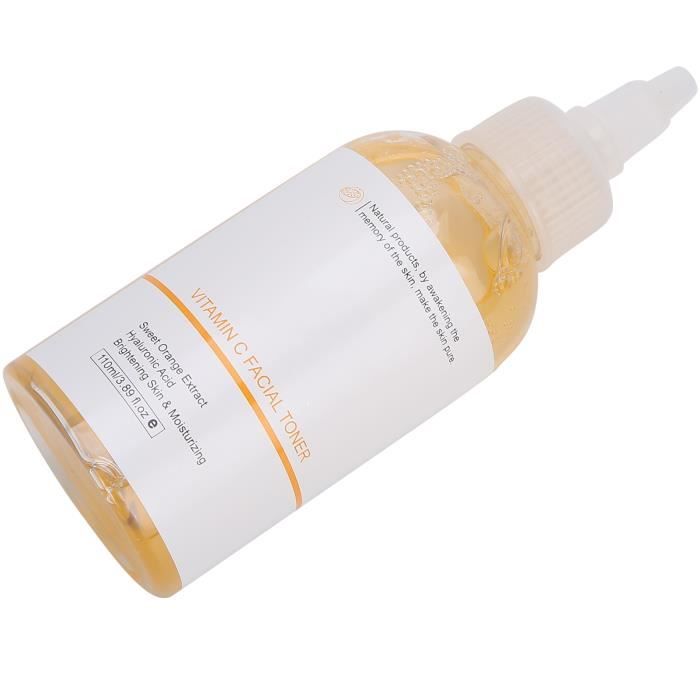 Drfeify Toner à la vitamine C Toner Éclaircissant de Peau à Vitamine C Tonique Nourrissant Hydratant Apaisant de Visage 110ml