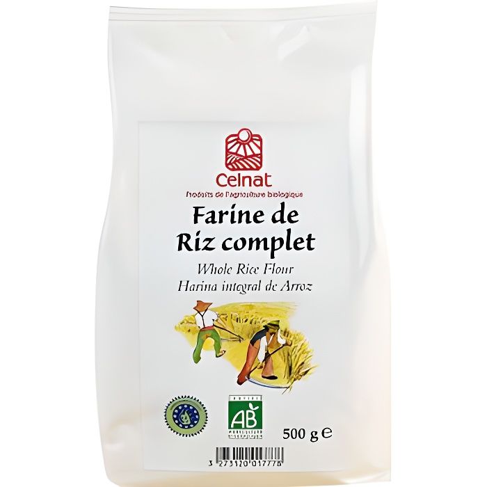 Celnat Farine de Riz complet 500g