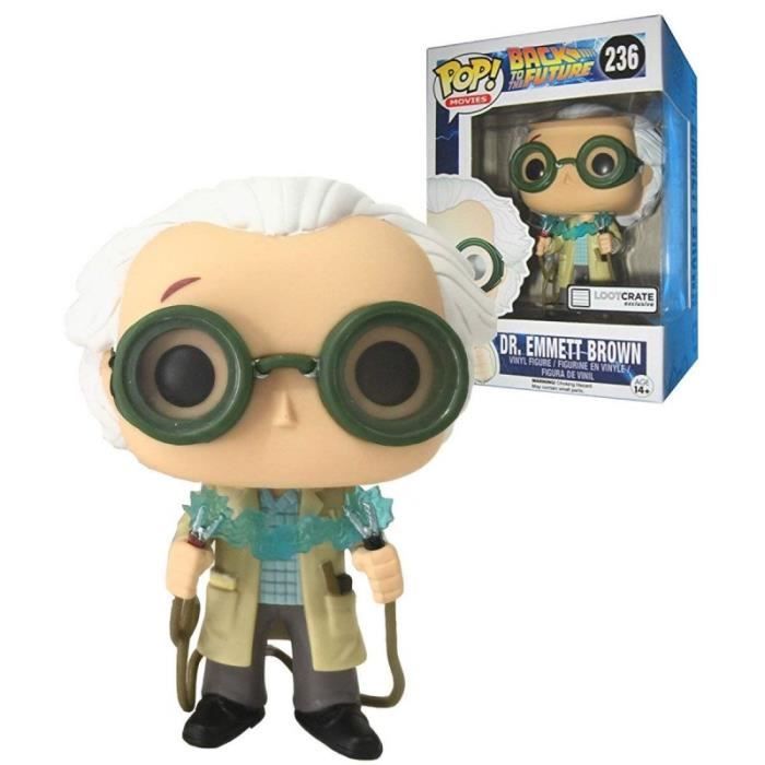 Figurine Retour vers le futur - Dr Emmet Brown LC Exclusive Pop 10 cm