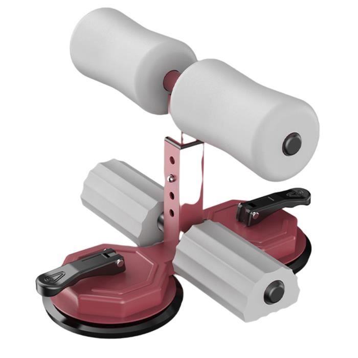 Barre D'assise avec Ventouse Équipement pour Abdominaux Exercices Abdominaux Violet Gris