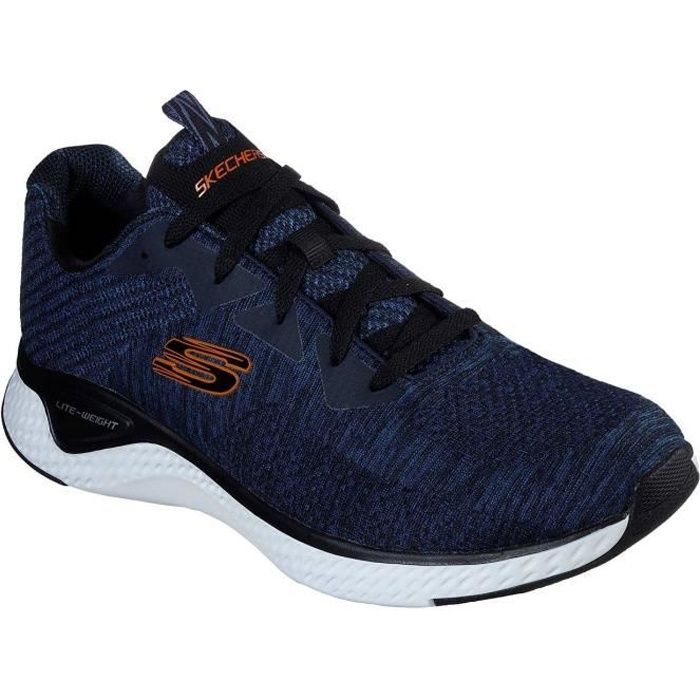 Basket - Skechers - SKECHERS Chaussures homme 52758 NVBK Solaire Fusible - Kryzik Bleu