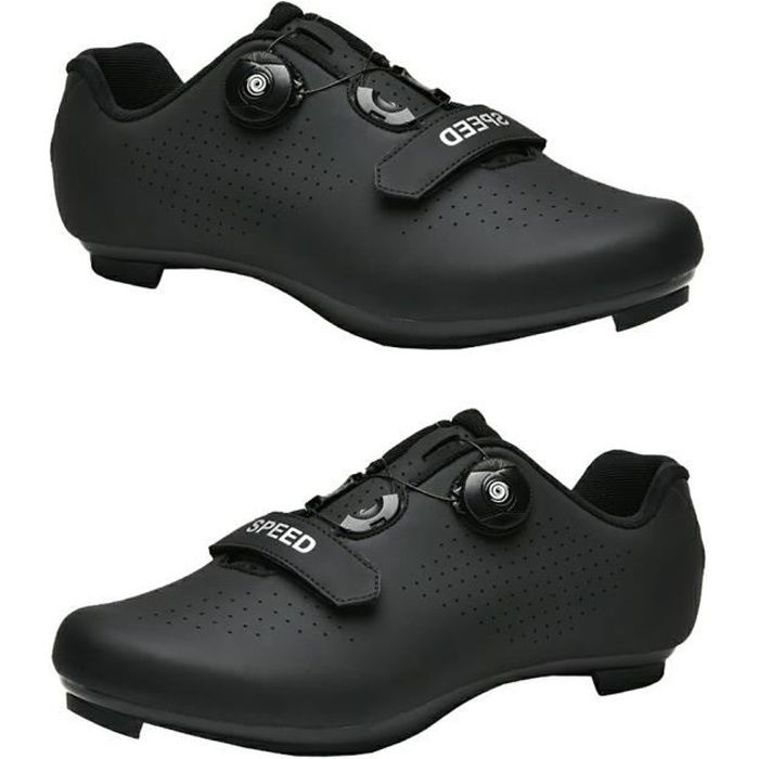 Bottines De Cyclisme Vintage Hasus Velorution Noires - Taille 45, Cuir, Compatibles Cales 4 Vis, Neuves