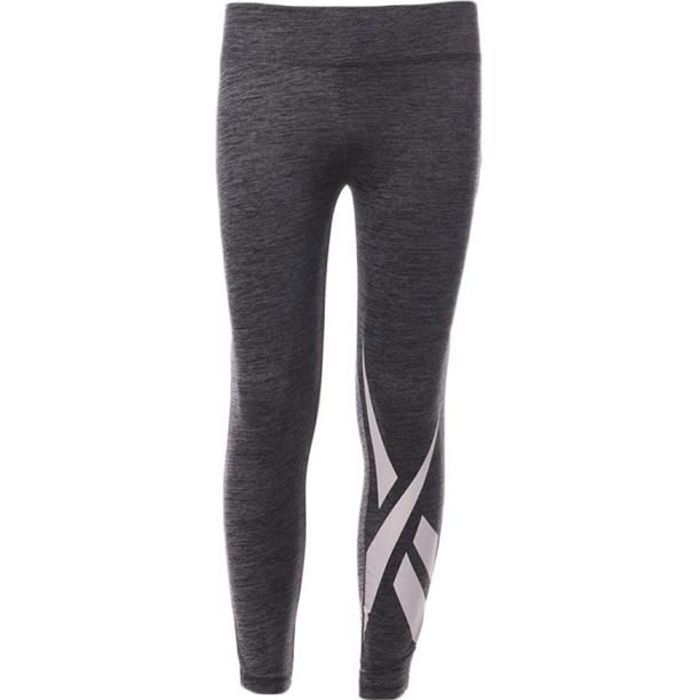 Legging Reebok modele vector fille - Gris