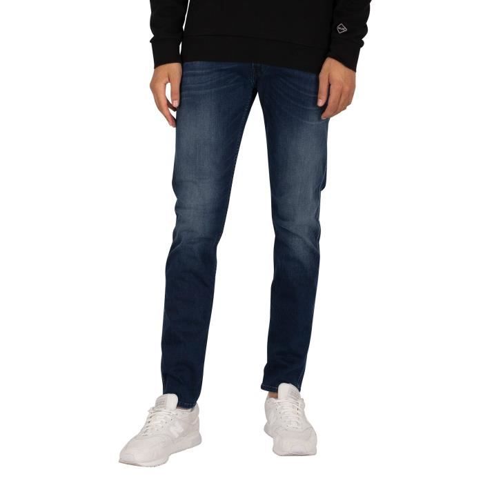 Replay Pour des hommes Jean slim Anbass, Bleu