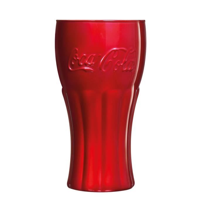 Verre Coca-Cola métallisé (37cl)