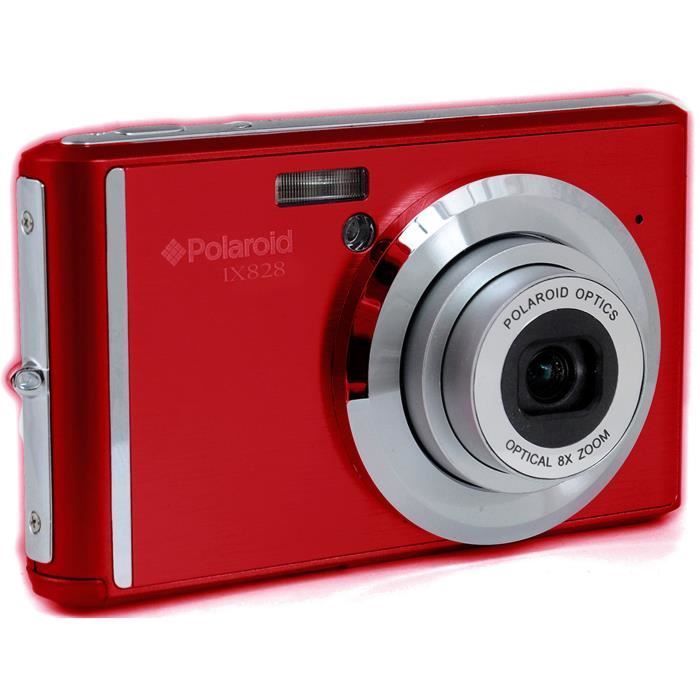 POLAROID Compact IX828 - Rouge -20 Mpixels