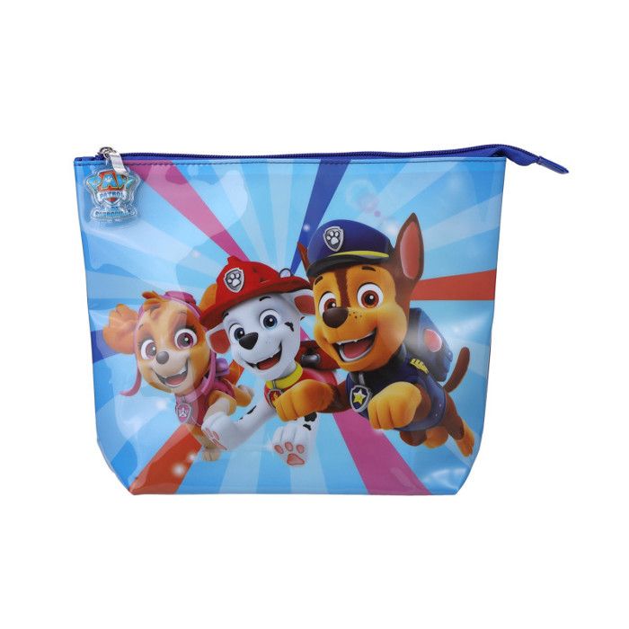 Trousse de toilette - Pat Patrouille - Enfant - Grand format - Rouge/blanc