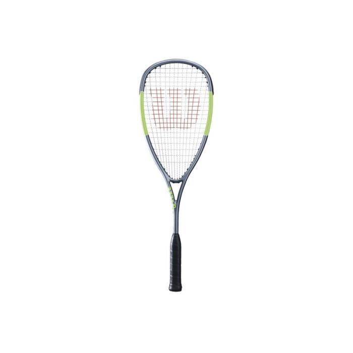 Raquette 1/2 Wilson Blade L SQ - gris/jaune fluo - TU