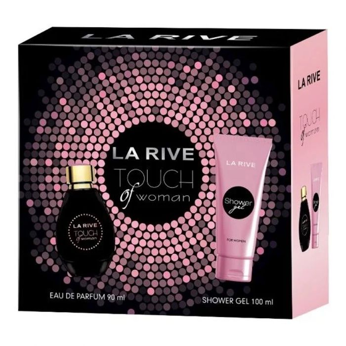 Ensemble Eau de Parfum - LA RIVE - Touche de Femme - 100ml - Gel Douche 100ml - Luxe et Élégance