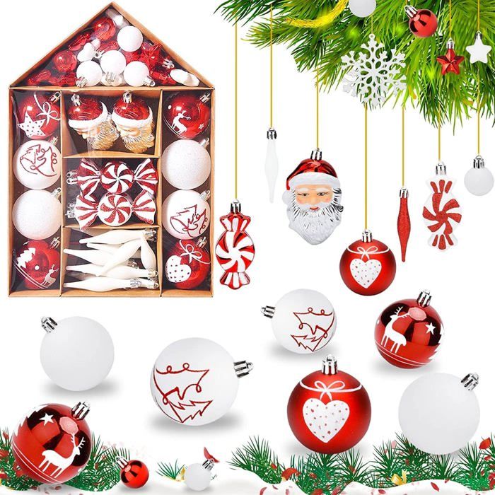 Coffret de décoration,Décorations de noël,bonhomme de neige,accessoires de décoration pour la