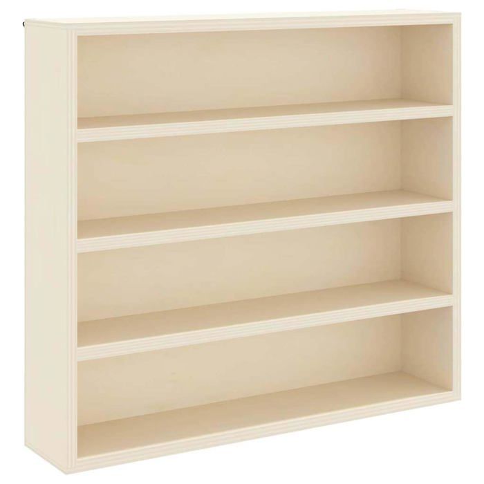 Vitrine murale moderne - vidaXL - Bois dingénierie - Beige - 40x85x37 cm - 3 étagères - Installation murale