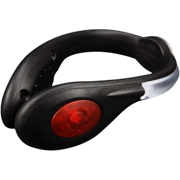 Clip LED pour chaussures rechargeable USB – Éclairage nocturne pour lacets – Lampe d’alerte pour course à pied et vélo en extérieu