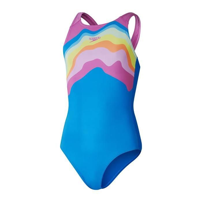 Maillot de bain 1 pièce fille Speedo Pulseback - punch blue Maillot de bain 1 pièce fille Speedo Pulseback - punch blue