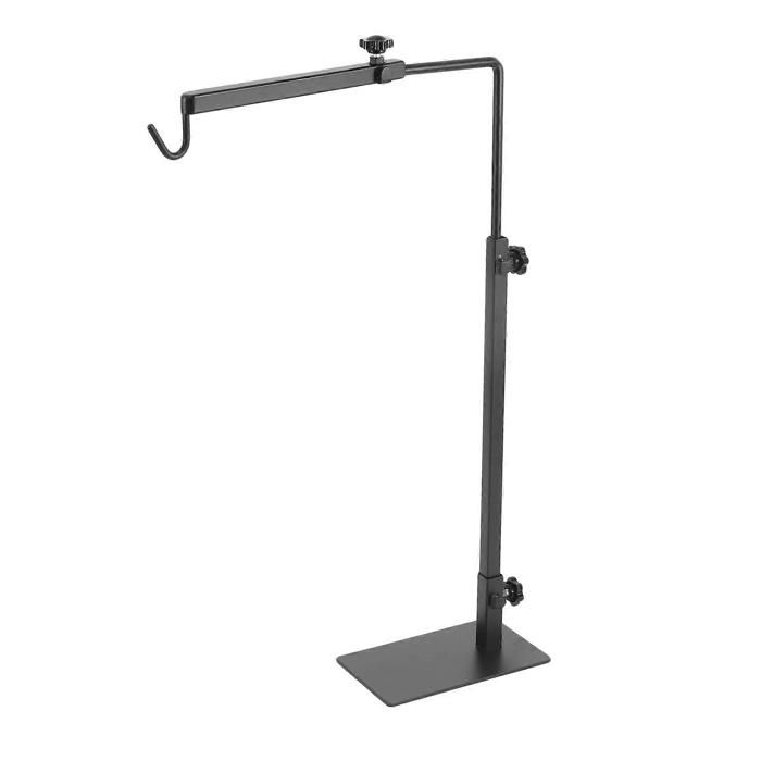Support de lampe pour reptiles télescopique et réglable en métal pour lézards tortues et autres animaux. Porte-lampe chauffante.