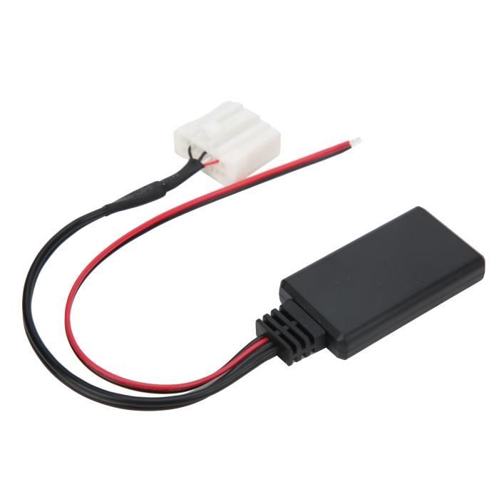Adaptateur Bluetooth Akozon Pour Fiat Bravo - Module AUX IN Avec Microphone - Compatible VISTEON