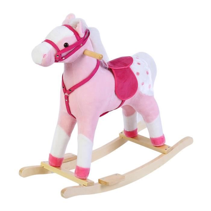 Cheval en peluche, poney en peluche pour enfants, cheval en peluche, cadeau  pour enfant et bébé, jouets pour bébés et enfants -  France