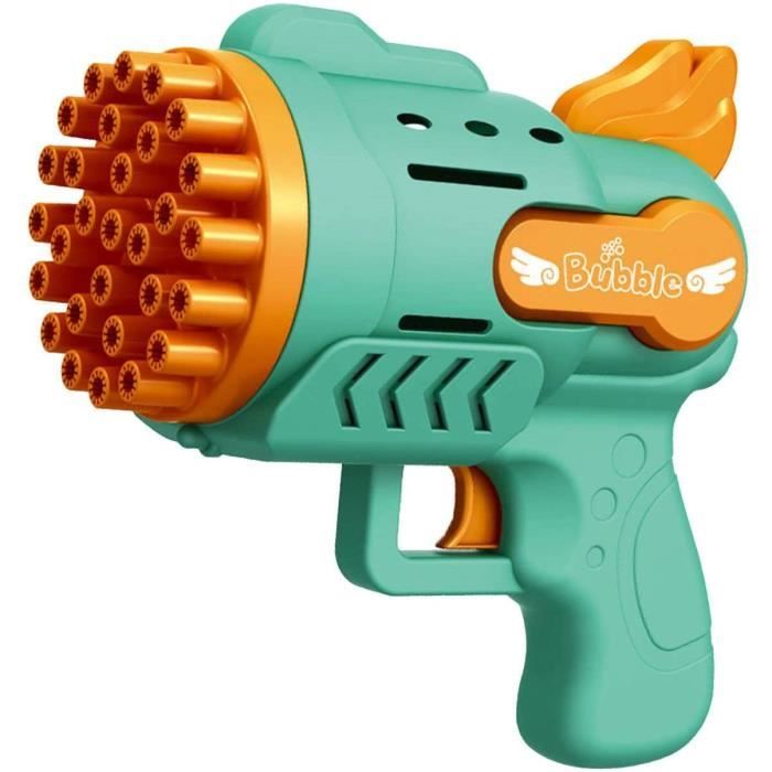 2 Pistolet à Bulle pour Enfants Bubble Blaster pour Fête Lapin Machine