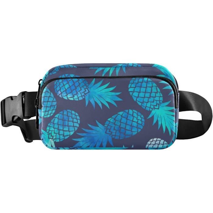 Sac Banane Vintage En Forme D'Ananas Pour Femme Et Homme - Sac ?? Bandouli?�re Tendance Avec 