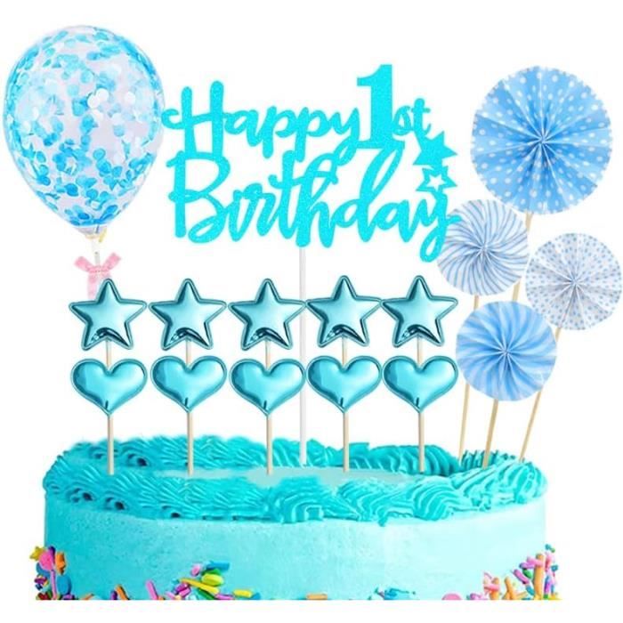 Generic Happy Birthday Décoration de Gâteau d'anniversaire Joyau