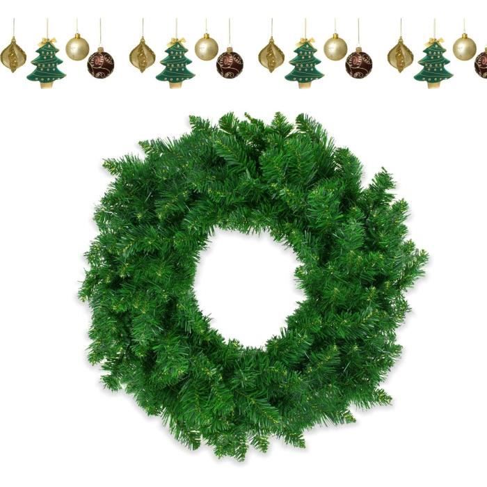 Couronne De Noël, Rotin De Simulation Artificielle De 2,7 M, Bande De