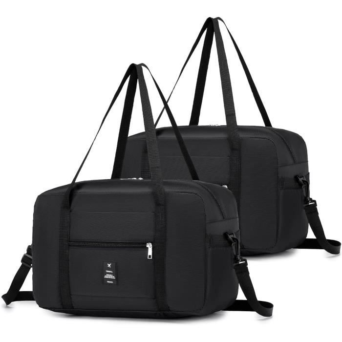 2X Sac 40X20X25 Ryanair Sac De Bagage 40X25X20 Sac De Voyage Pliable Bagage Cabine Valise Cabine