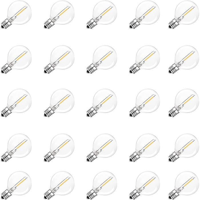 Lot 20 LED 5V 3mm Blanc Chaud - Éclairage Miniature Maison, Jardin, Train, RC