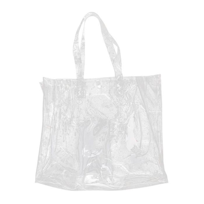 Sac fourre tout transparent clearance