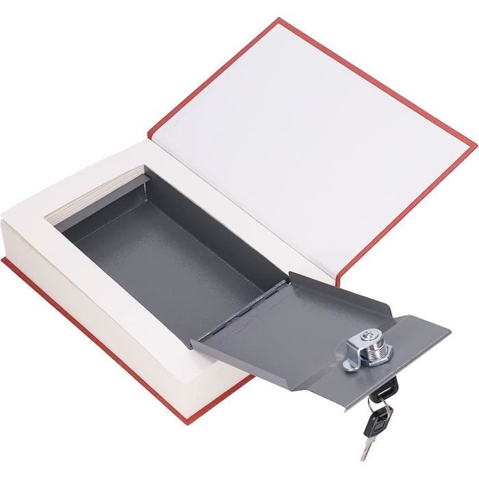 Coffre-Fort Pour Livre De Détournement Avec Serrure à Combinaison - Tirelire Secrète Pour Argent Et Objets De Valeur