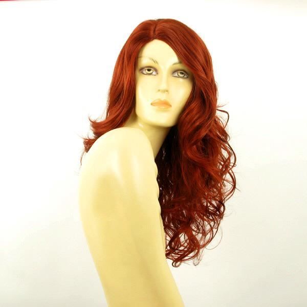 perruque rousse bouclée