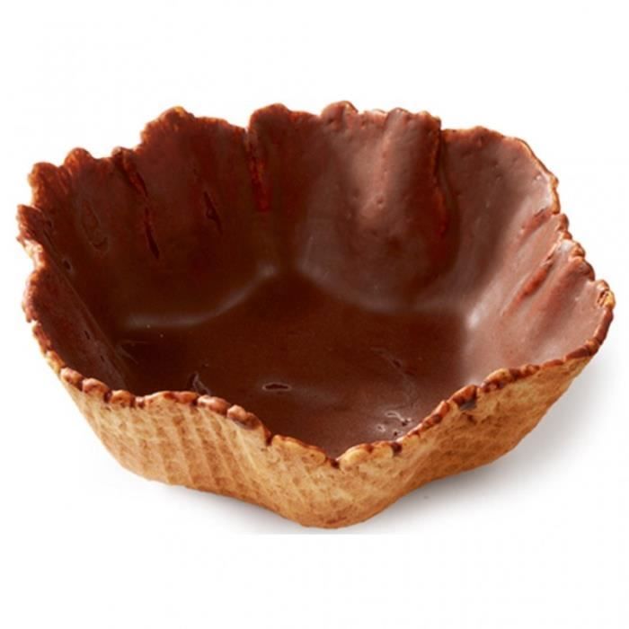 La Basquaise 96 Coupelles Chocolat A Glace Tulipes 2 21kg Lot De 2 Soit 192 Coupelles Cdiscount Maison