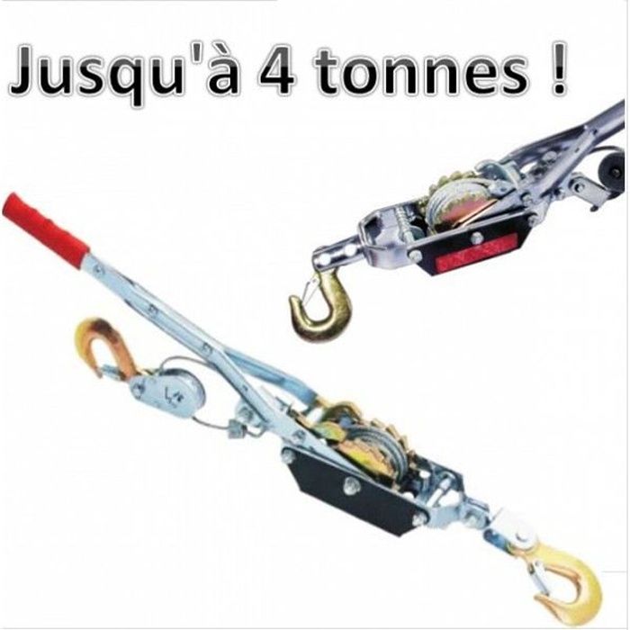 Tire Fort 4 Tonnes Treuil Manuel De Halage Achat Vente Treuil