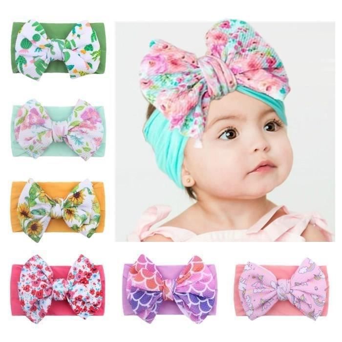 6 X Bandeau Bebe Fille Elastic Hoops Cheveux Bandeaux Bebe De 0 A 3 Ans Cdiscount Au Quotidien