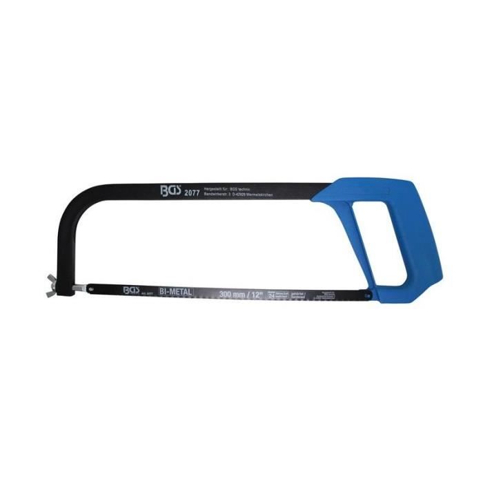Scie professionnelle en tube d'acier solide avec lame de scie HSS 300 mm