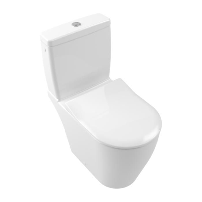 WC à poser compact sans bride VILLEROY ET BOCH Avento avec abattant