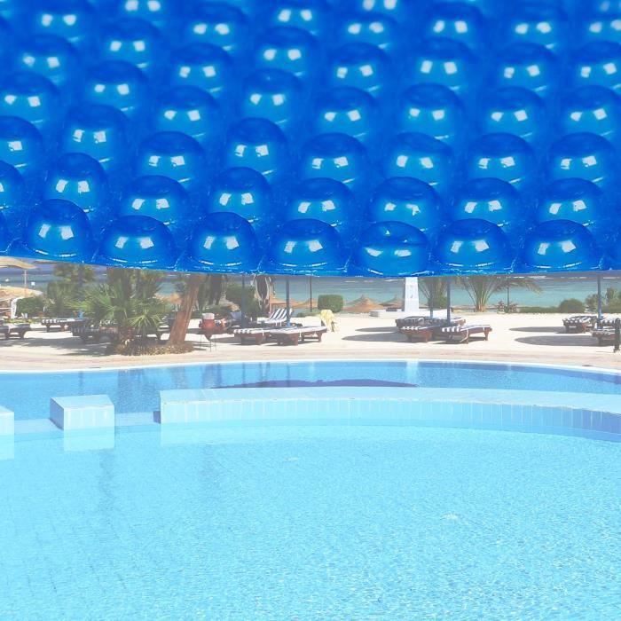 Bâche solaire à bulles pour piscine Ronde Ø 5 m Bleu - Protection Couverture Chauffage de piscine
