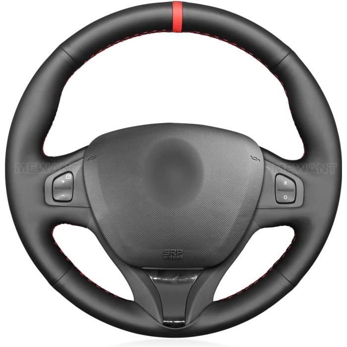 Mewant Cousu À Main Housse Volant Clio 4 Iv / Captur Fait Cuir