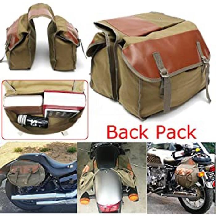 Sacoche De Selle De Moto Sacoches De Velo Sacs Look Vintage Pour Vtt Sac A Dos Universel Porte Queue De Selle Sac De Selle De Moto S Achat Vente Sacoche 4853815341778 Cdiscount