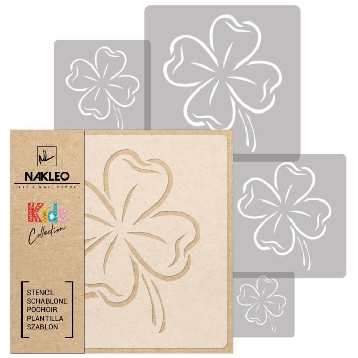 Lot De 100 Pochoirs Réutilisables 5 Cm – Fleurs De Printemps, Plantes, Feuilles, Papillons & Oiseaux Pour Peinture & Déco DIY