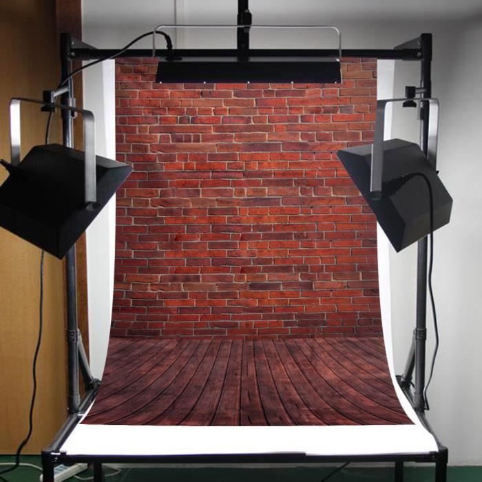 Toile De Fond En Tissu Noir 1,8x2,8m Pliable Avec 6 Clips - Mélange Coton Polyester Pour Studio Photo