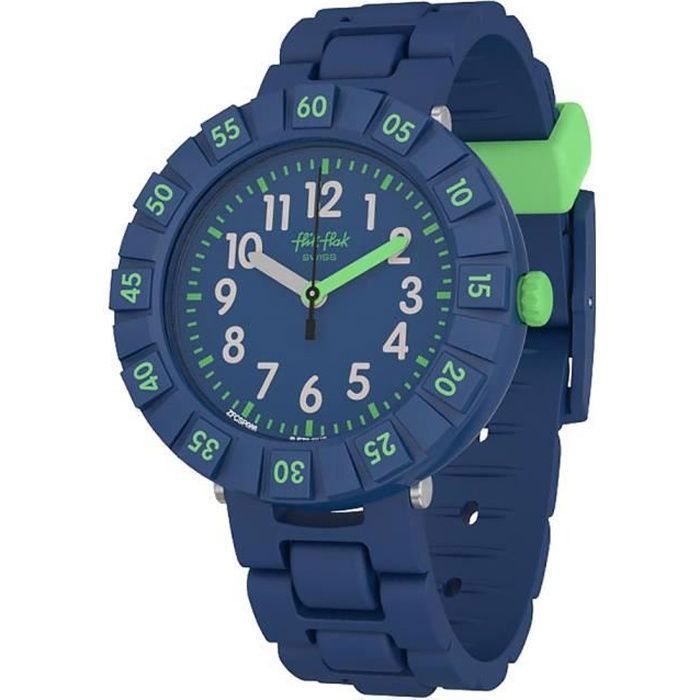 Flik Flak FCSP086 Montre Pour Enfant Solo Bleu Fonc Achat