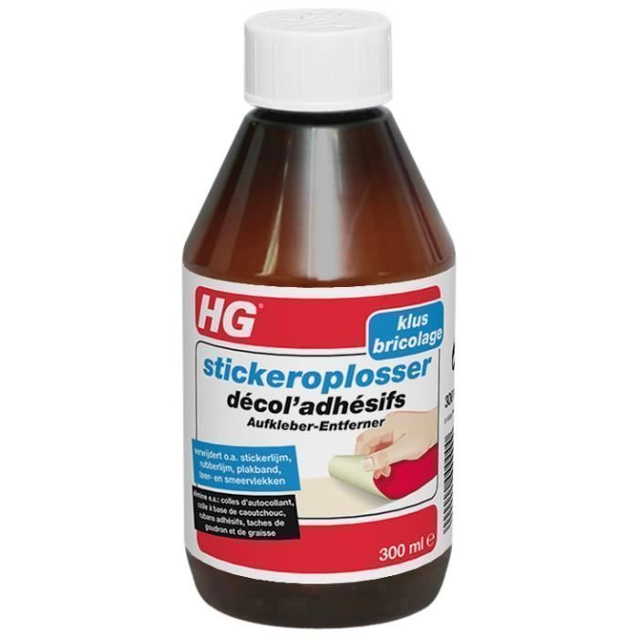 HG Décol' adhésifs, Liquide (prêt à l'emploi), 320 ml, Bouteille
