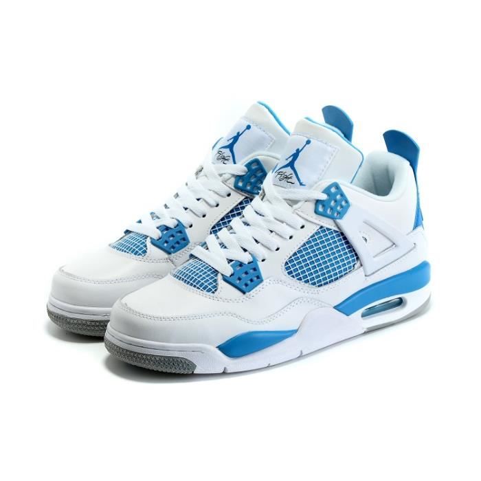 Jordan 4 blanche et bleu online