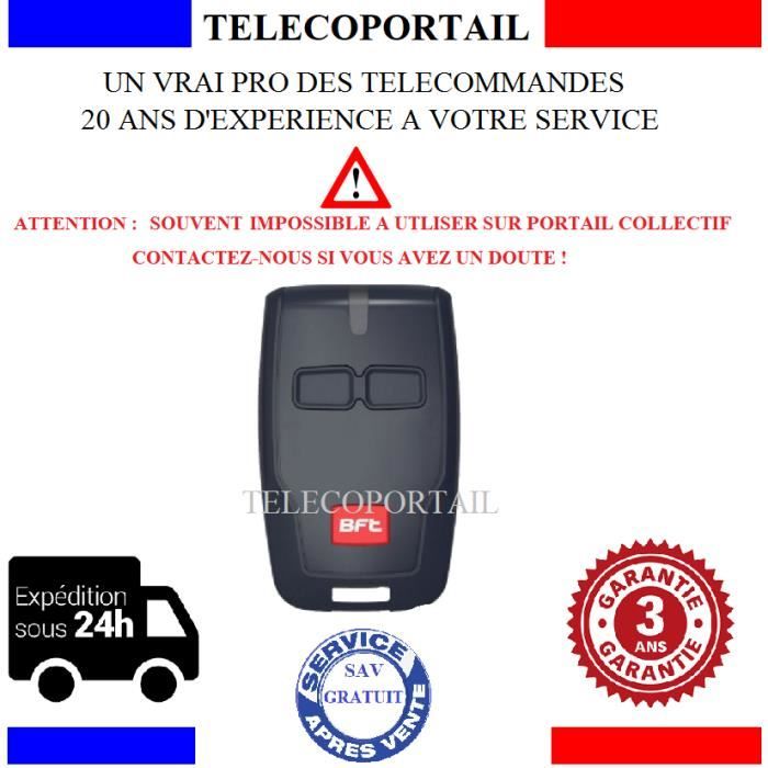 BFT MITTO 2, BFT MITTO B RCB02 TELECOMMANDE 2 CANAUX D111904 - TELECOMMANDE  BFT MITTO B RCB 02 - Cdiscount Bricolage