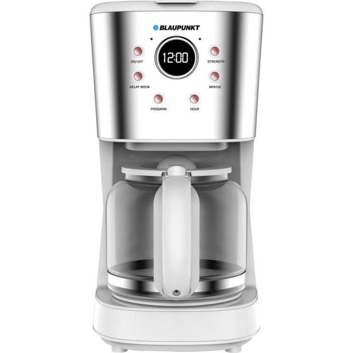Cafetière Blaupunkt CMD802WH 14 tasses Verre Écran Conservation - vue 1