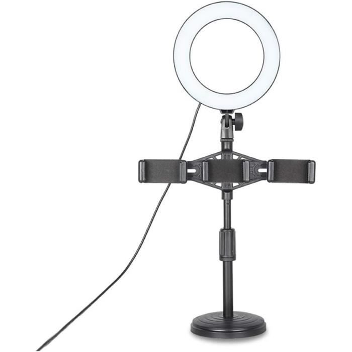 Microphone De Bureau Avec Interface 3,5 Mm - Pour Chat, Réunions, Jeux, Réglable, Réduction De Bruit