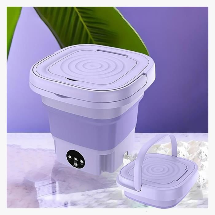 Mini Machine À Laver Électrique Et Automatique, Machine À Linge Pliable