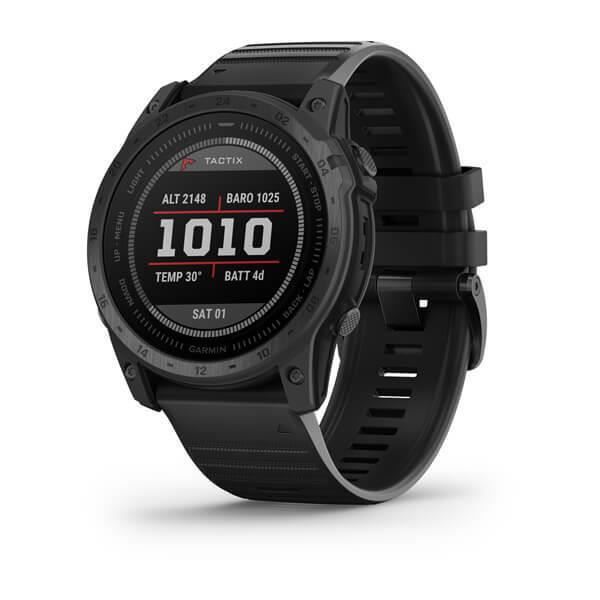 Montre GPS - Garmin - Tactix 7 Standard Edition - Noir - Verre saphir - Lampe torche intégrée