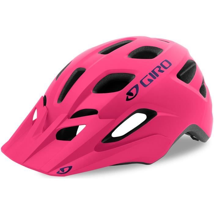 Casque VTT Femme Giro Tremor Rose Technologie In Mold Reflecteur Visiere amovible Cdiscount Sport