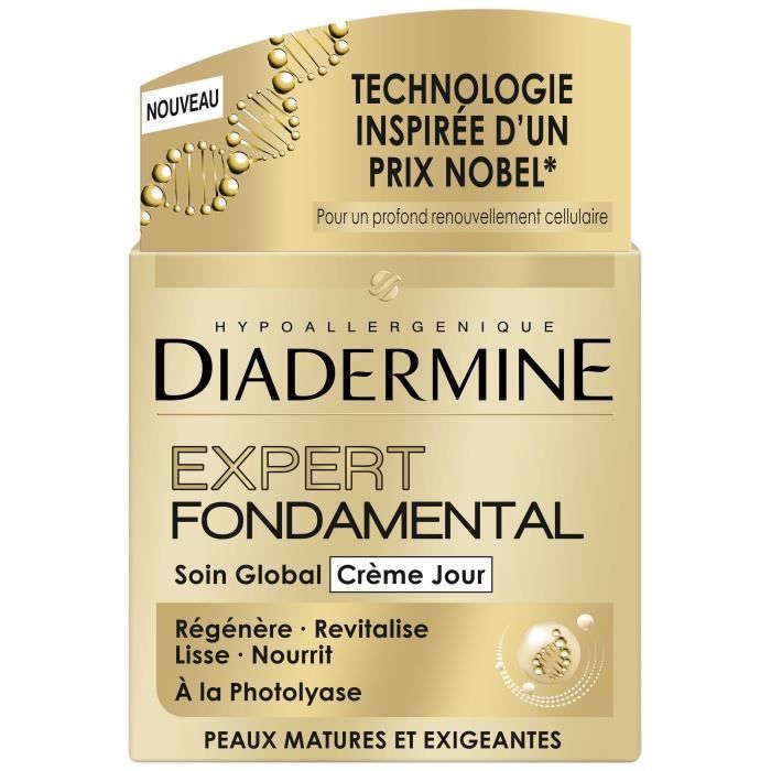 diadermine creme de jour expert fondamental anti age pot 50 ml cdiscount au quotidien
