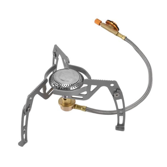 Mini réchaud de Camping, réchaud à gaz Portable à Chauffage Rapide
